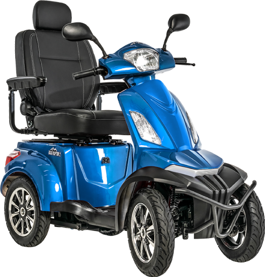 Baja Bandit 4 Wheel Mobility Scooter - Broadway Home Medical