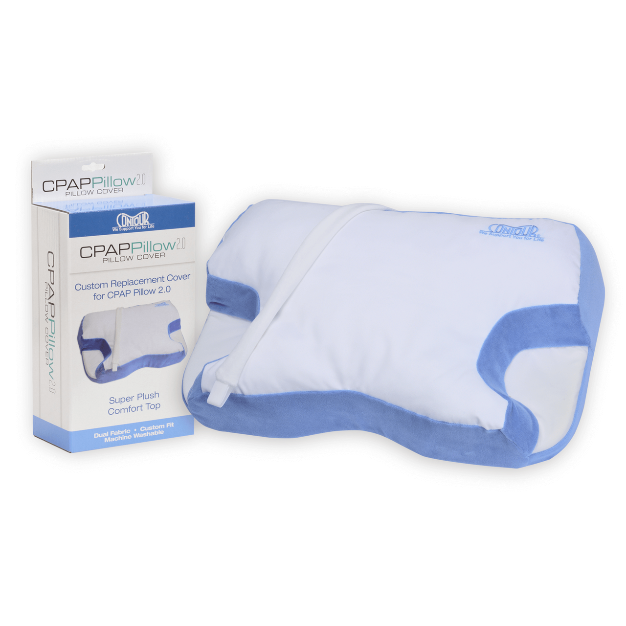 Contour CPAP Pillow Case White