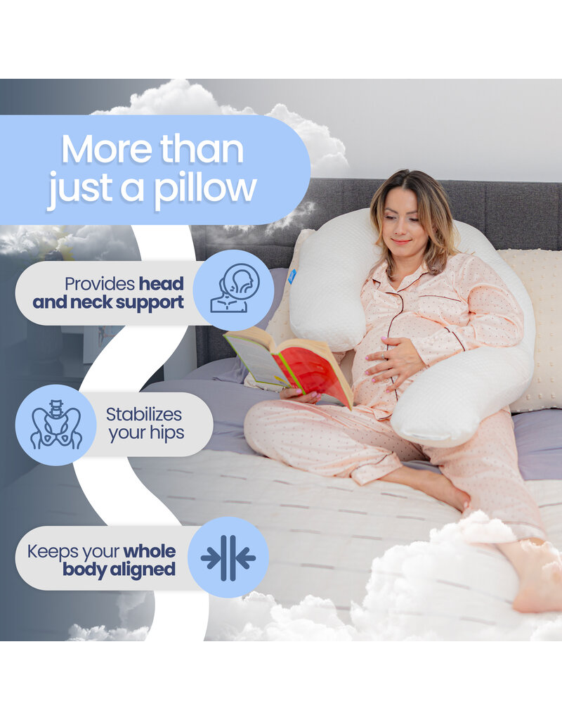 Swan Body Pillow