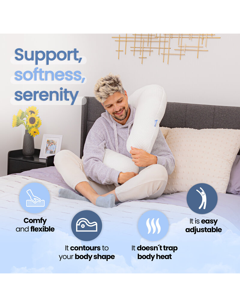 Swan Body Pillow