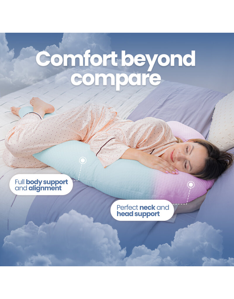 Swan Body Pillow
