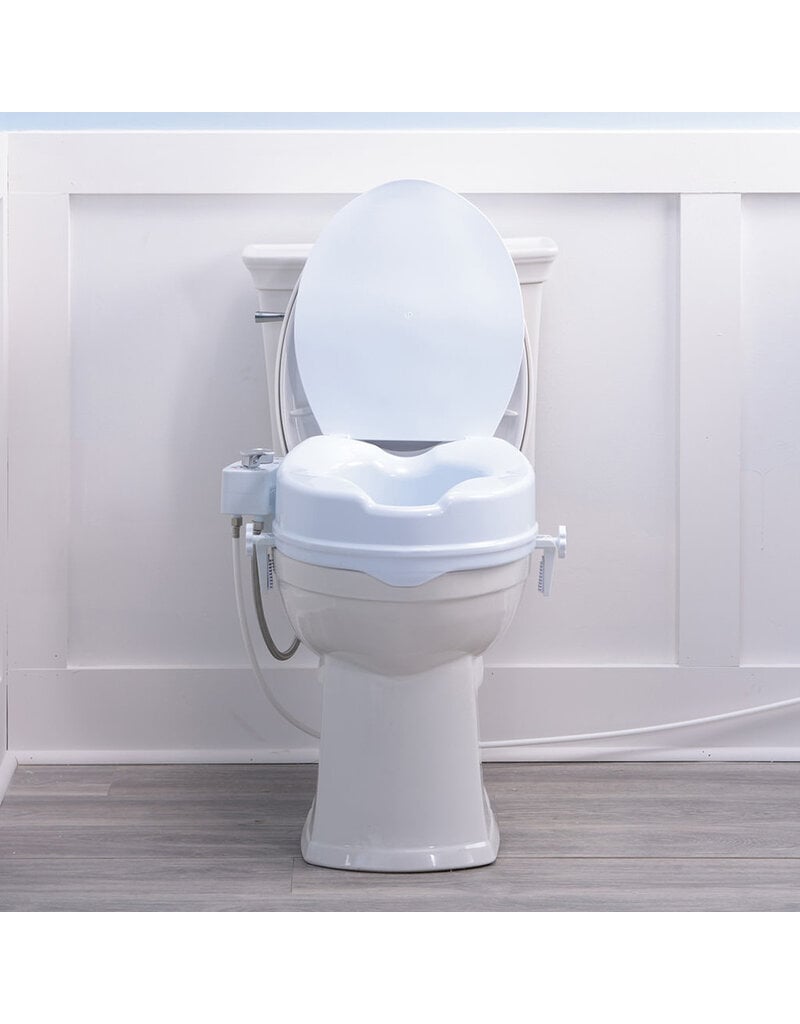 PreserveTech™ Raised Toilet Seat with Bidet