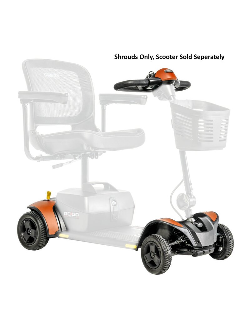 Pride Mobility Shroud Assembly, Elite Traveller 2