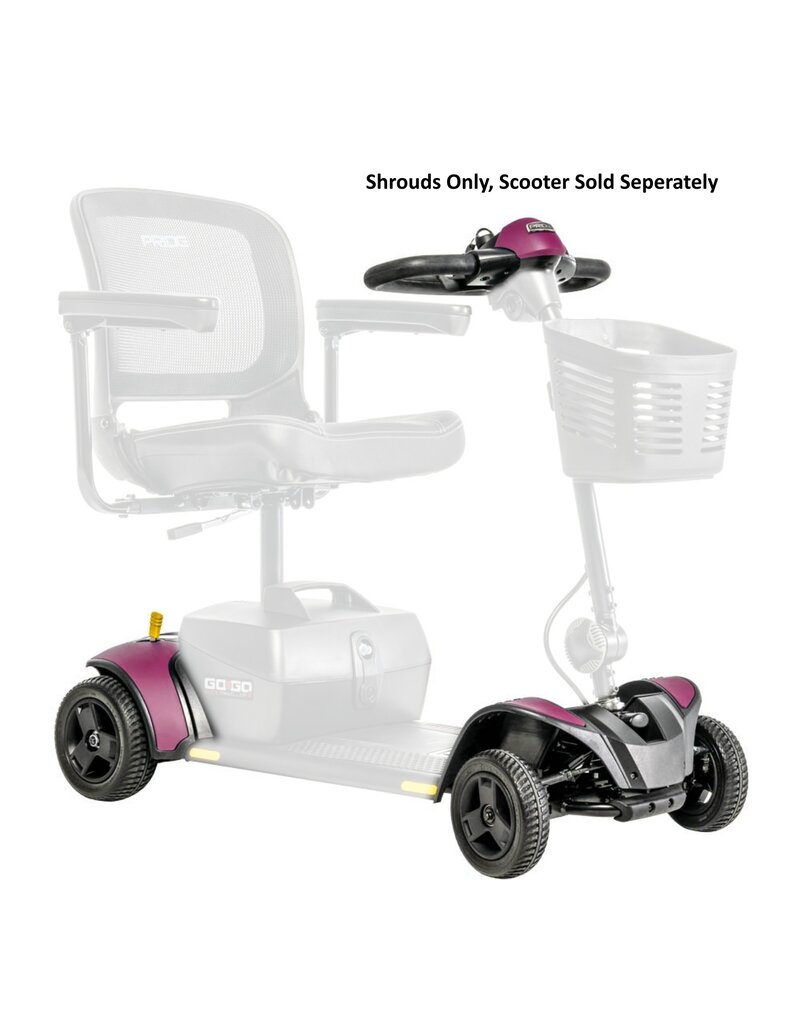 Pride Mobility Shroud Assembly, Elite Traveller 2