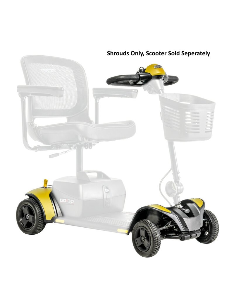 Pride Mobility Shroud Assembly, Elite Traveller 2