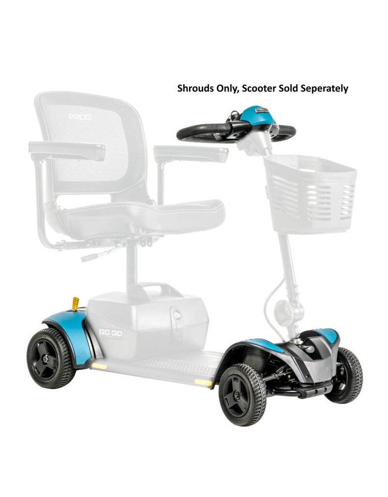 Pride Mobility Shroud Assembly, Elite Traveller 2