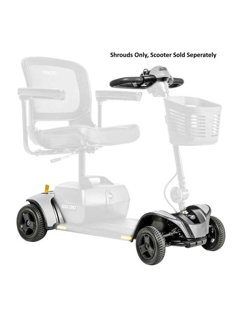 Pride Mobility Shroud Assembly, Elite Traveller 2
