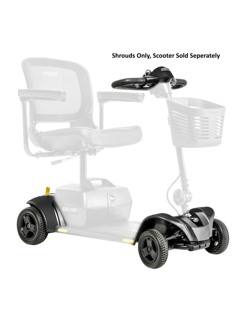 Pride Mobility Shroud Assembly, Elite Traveller 2