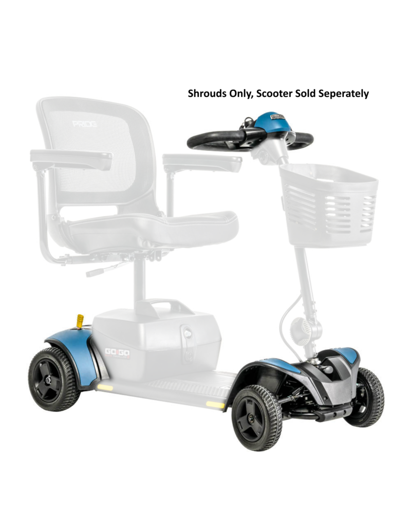 Pride Mobility Shroud Assembly, Elite Traveller 2