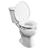 Bemis Independence Clean Shield Raised Toilet Seat 3"