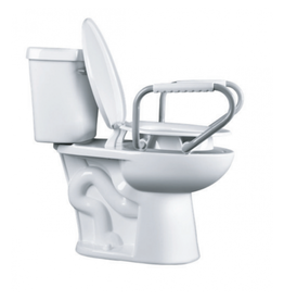 Assurance Clean Shield Elevated Toilet Seat Arms
