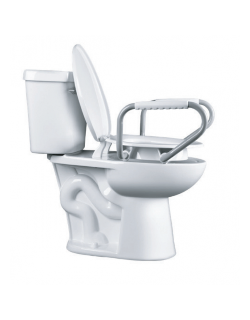 Assurance Clean Shield Elevated Toilet Seat Arms