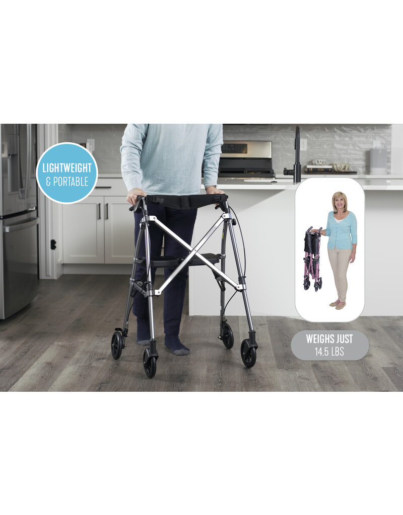 Stander EZ Fold-N-Go Rollator