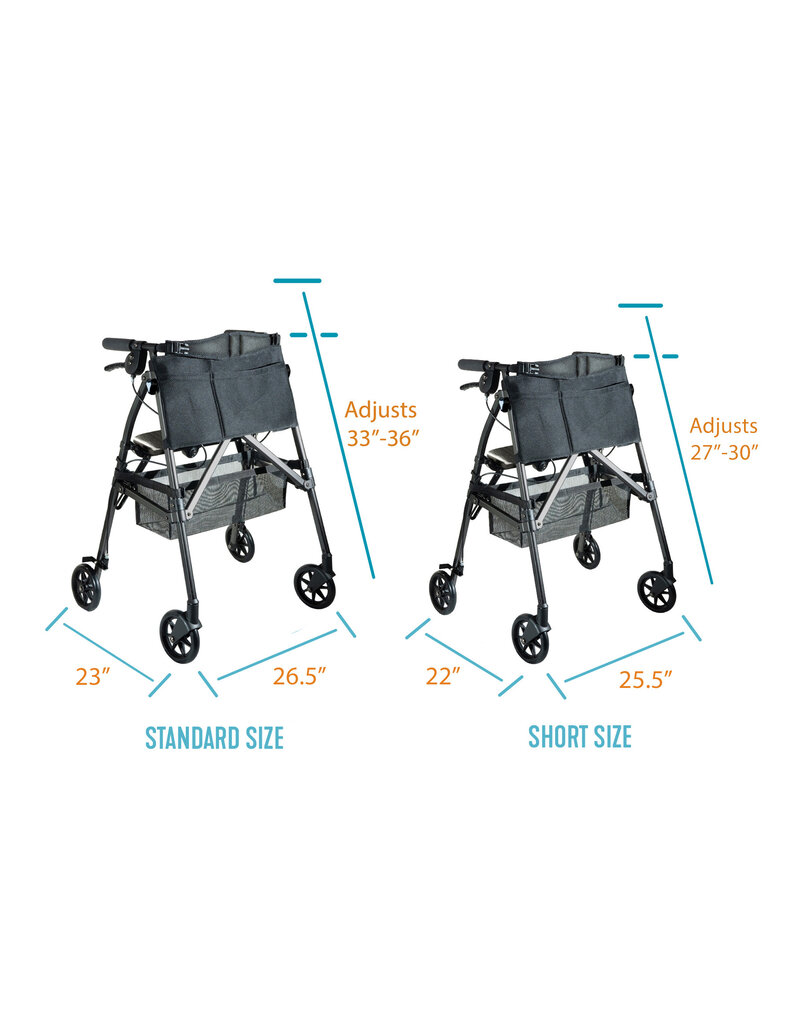 Stander EZ Fold-N-Go Rollator