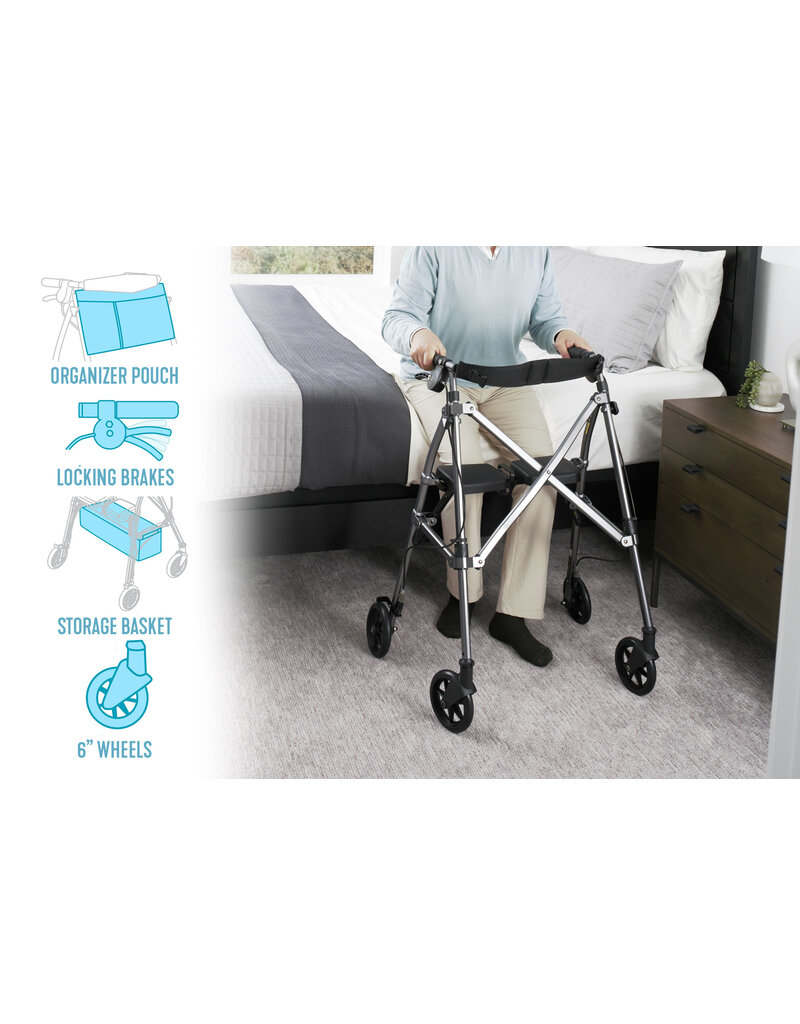 Stander EZ Fold-N-Go Rollator