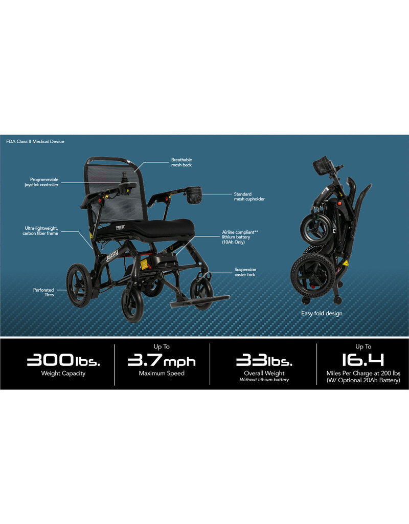 Pride Mobility Jazzy Ultra Light 20AH