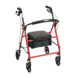 Steel Rollator, 6" Wheels