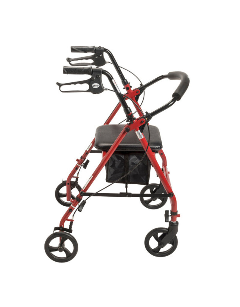 Drive/Devilbiss Steel Rollator, 6" Wheels