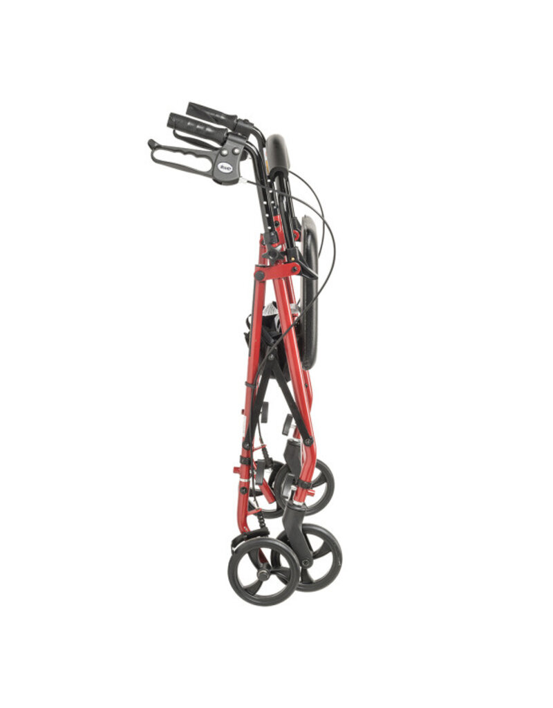 Drive/Devilbiss Steel Rollator, 6" Wheels