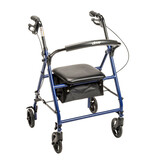 Drive/Devilbiss Steel Rollator, 6" Wheels