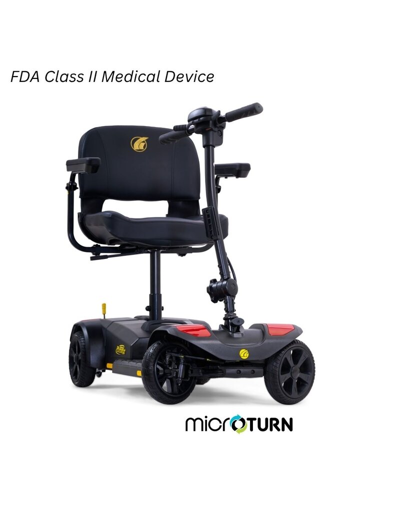 Golden Technologies Buzzaround LT 4 Wheel Scooter with MicroTurn (GB108B)