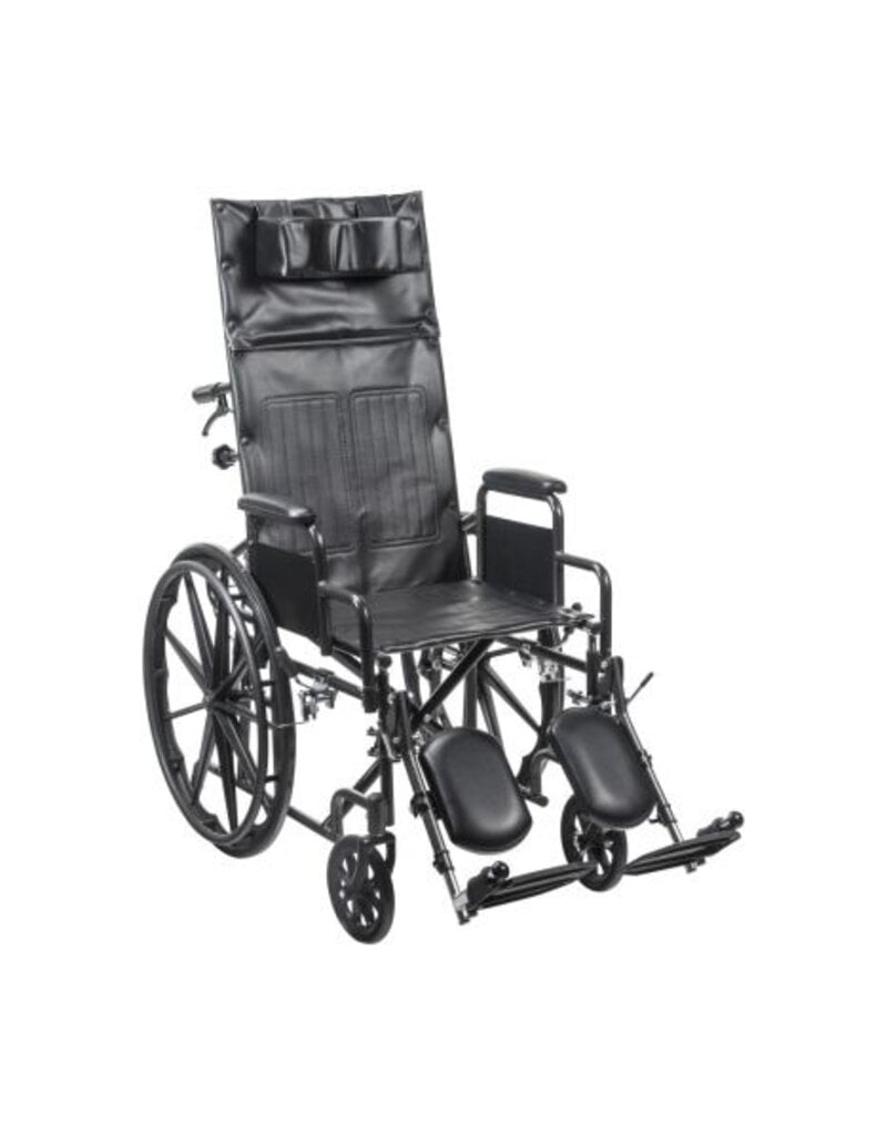 Drive/Devilbiss Silver Sport Reclining Wheelchair