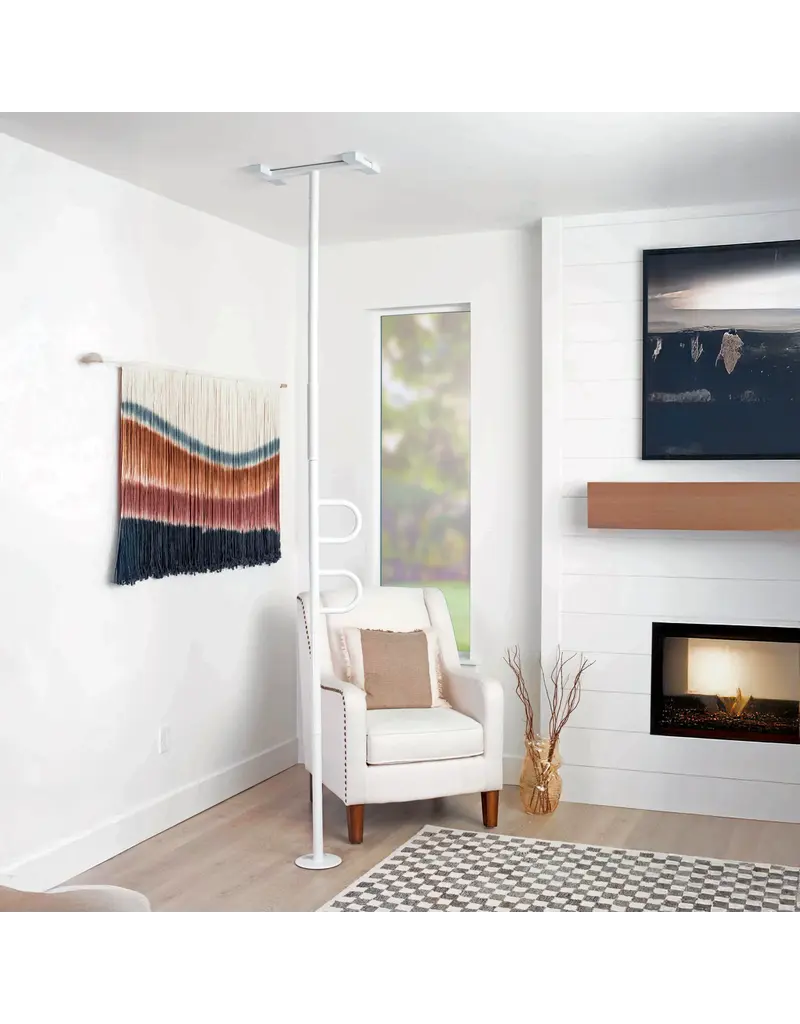 Stander Double Handle Floor to Ceiling Grab Bar