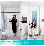 Stander Double Handle Floor to Ceiling Grab Bar