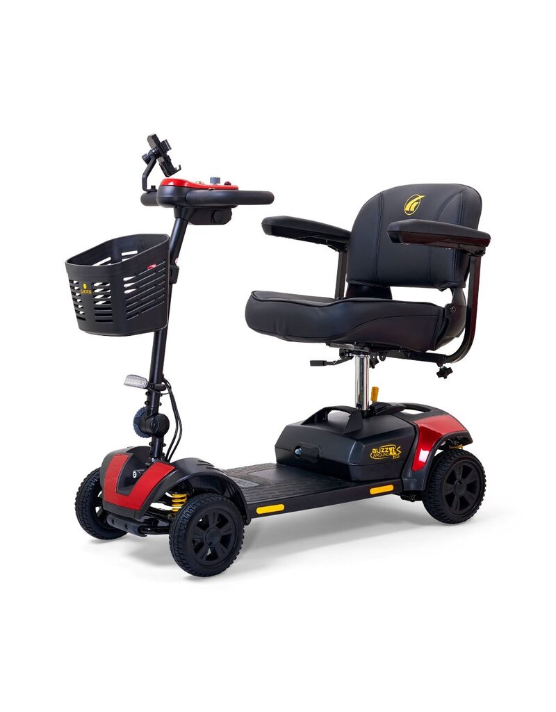Golden Technologies Buzzaround Scooter XLS-HD (GB124B-SHZ) 4 Wheel 18" Bucket Seat