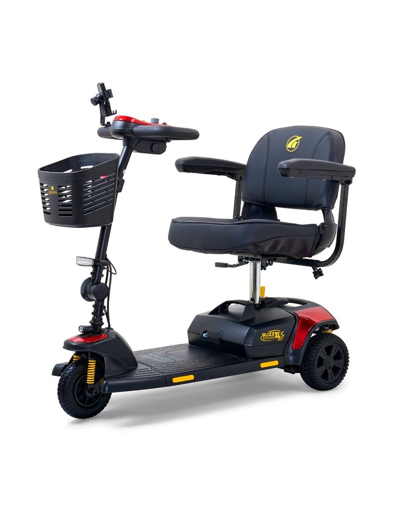 Golden Technologies Buzzaround Scooter XLS-HD (GB121C-SHZ) 3 Wheel 18" Bucket Seat