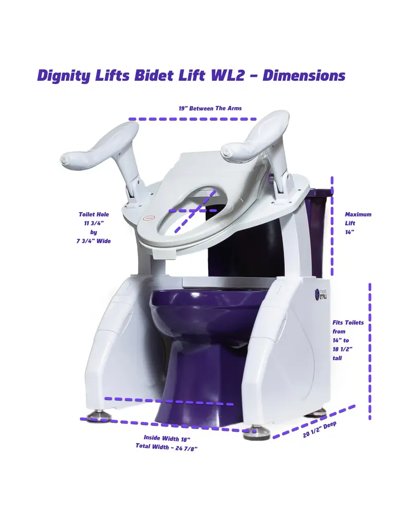 Dignity Lifts Bidet Toilet Lift
