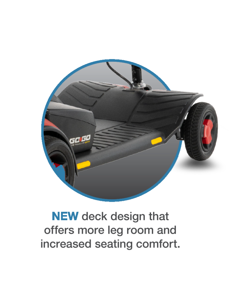 Pride Mobility Go Go® Elite Traveller Gen 3, 4-Wheel