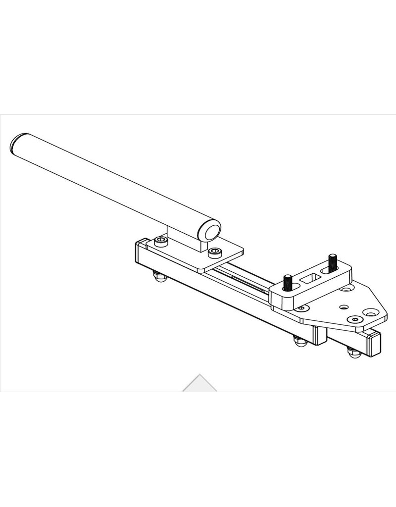Swing Away Inline Joystick Mount, Right Hand