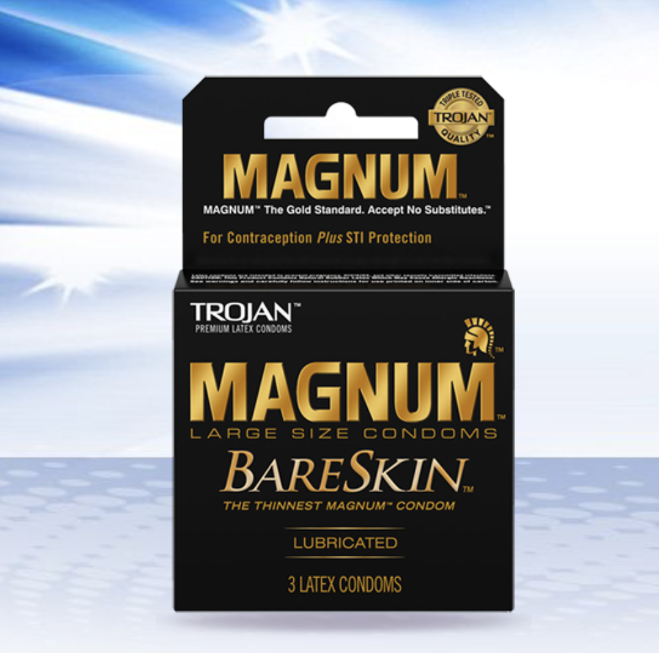 Trojan Magnum Bareskin 3-Pack