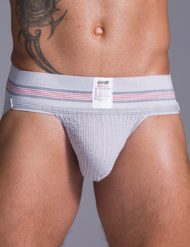 GYM Old School Jockstrap 3" Grey - sale