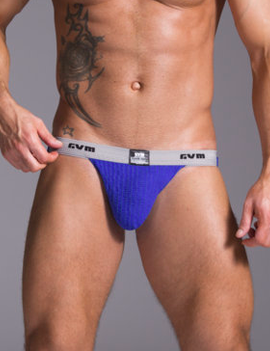 GYM Swim/Run Jockstrap 1" Blue