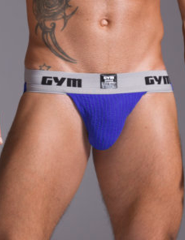 GYM Workout Jockstrap 2" Royal Blue