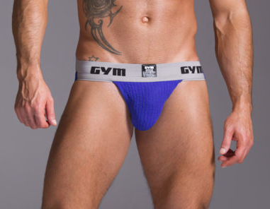 GYM Workout Jockstrap 2" Royal Blue