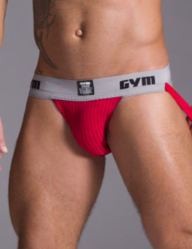 GYM Workout Jockstrap 2" Red