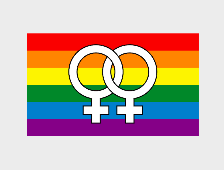 Double Venus Pride Flag (3' x 5' Polyester)