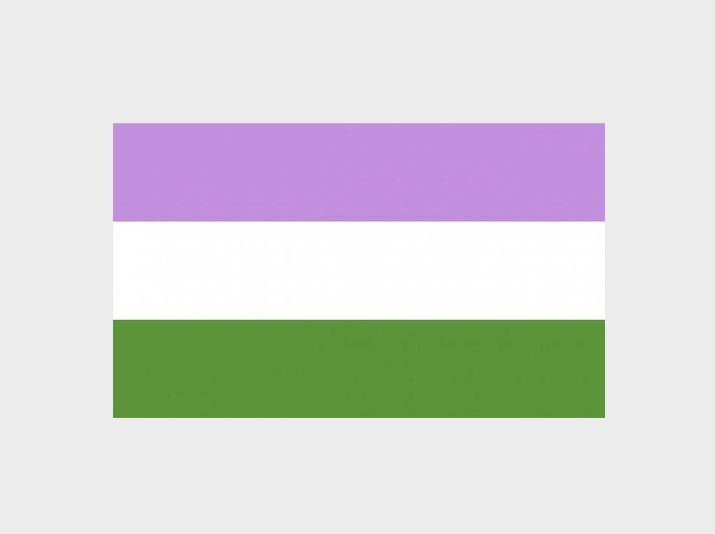 Genderqueer Pride Flag (3' x 5' Polyester)
