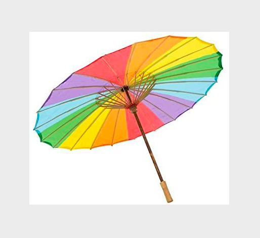 Rainbow Parasol