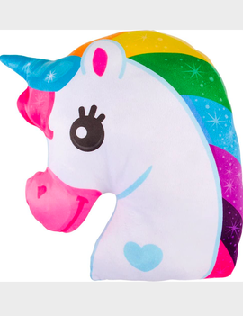 Rainbow Unicorn Pillow - 16"