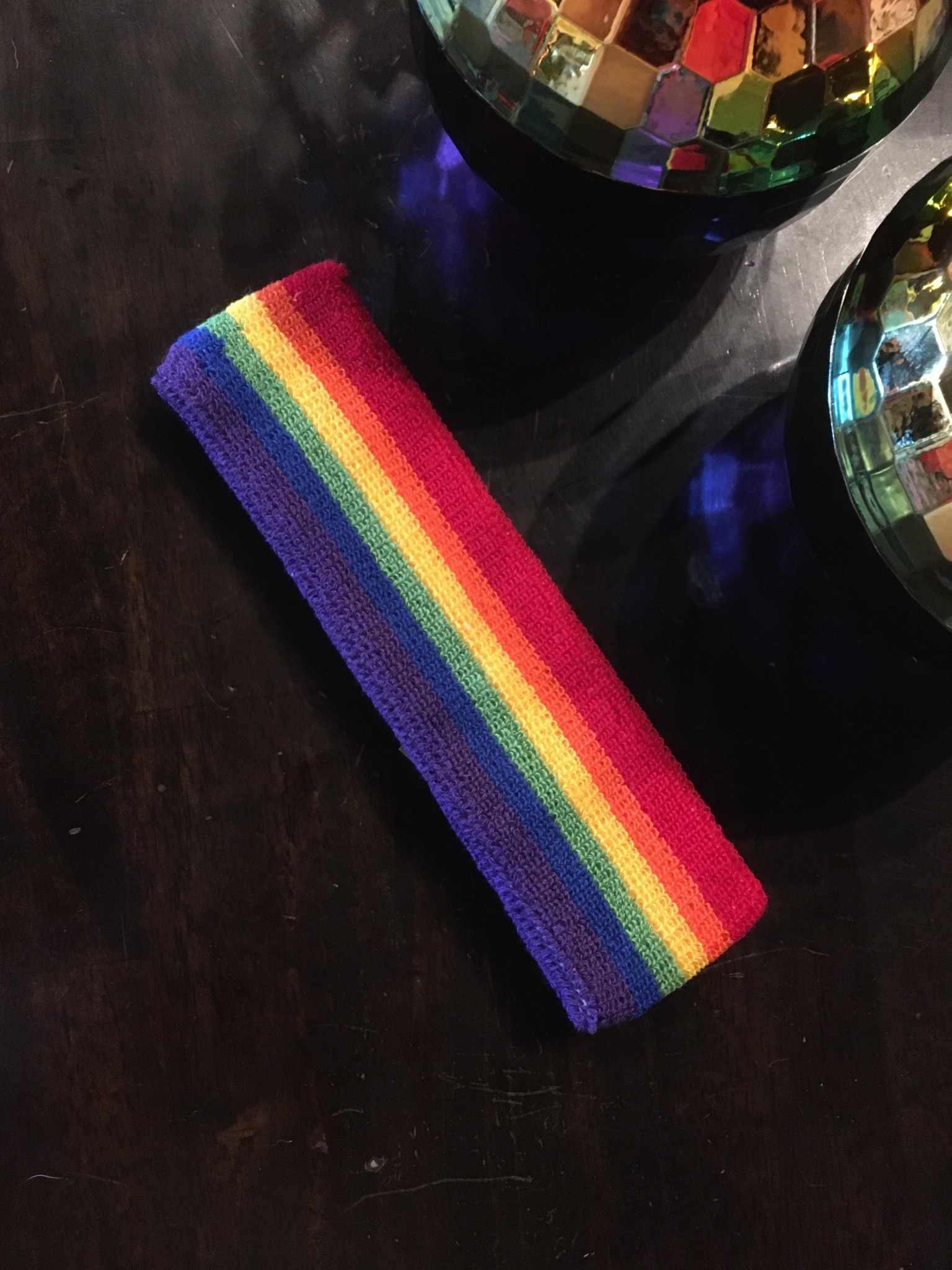 Rainbow Headband Sweatband