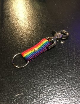 Rainbow Keychain with Hook
