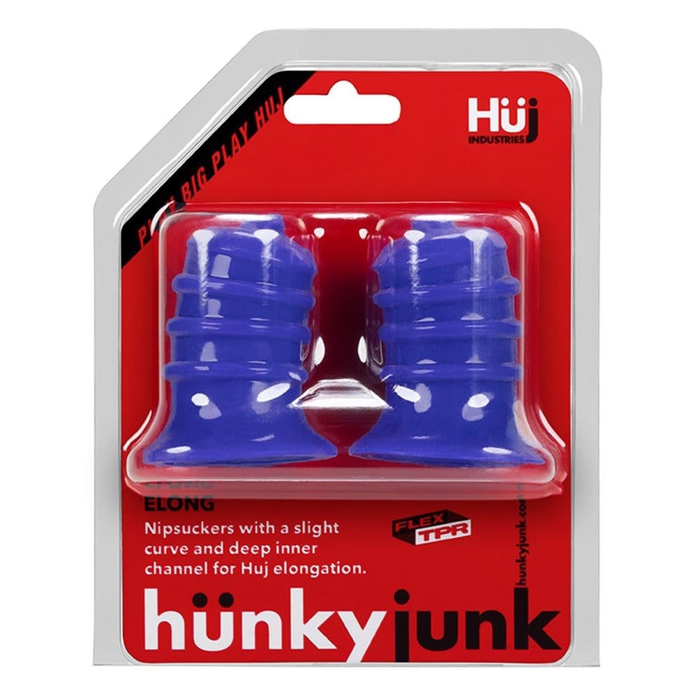 Hunkyjunk Wide Base Nipple Suckers - Cobalt