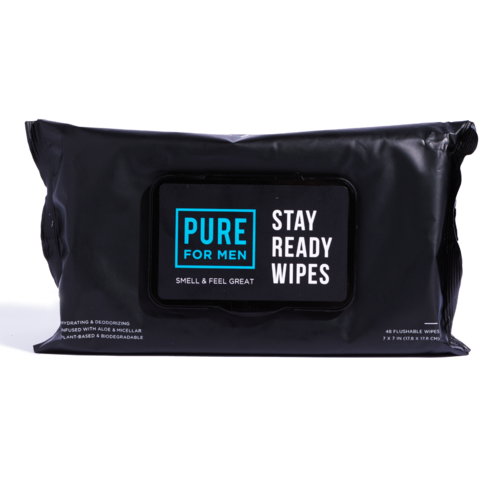 Pure for Men Wipes (48 Count)