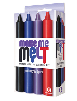 Make Me Melt Warm-Drip Candles - 4-Pack