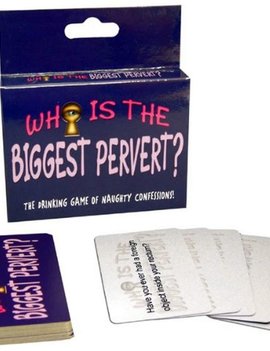 Who Is the Biggest Pervert? Card Game