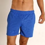 STEELE 6" Stretch Mesh Performance Shorts - Printed - Cobalt Blue